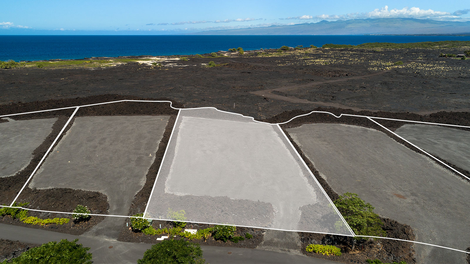 Kaupulehu luxury real estate lot plan