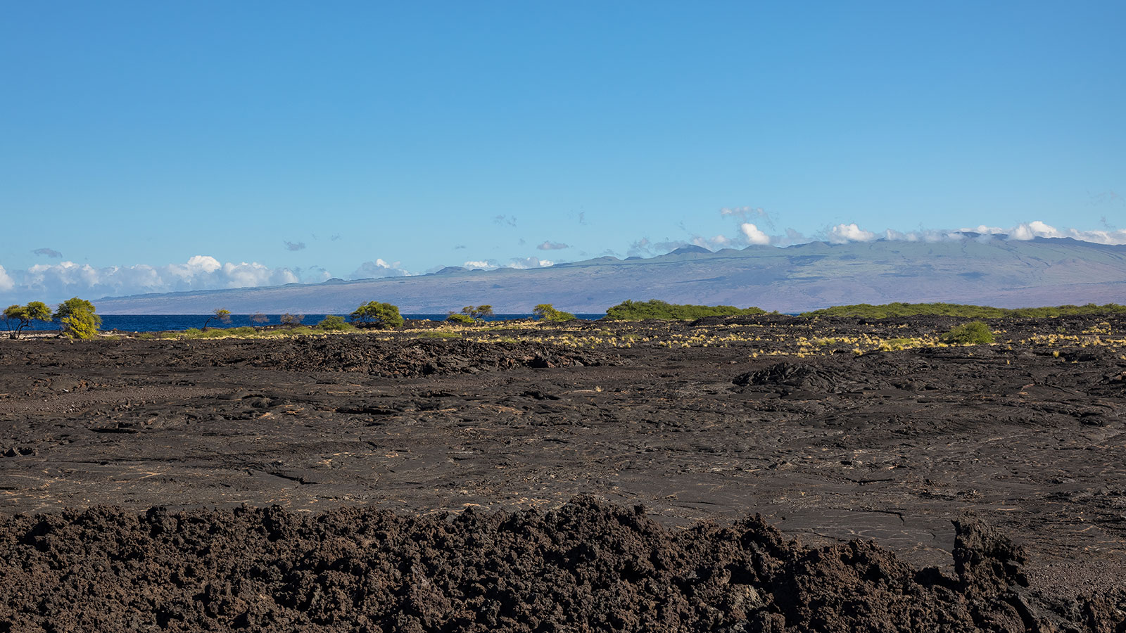 Dramatic big island Hawaii coastline