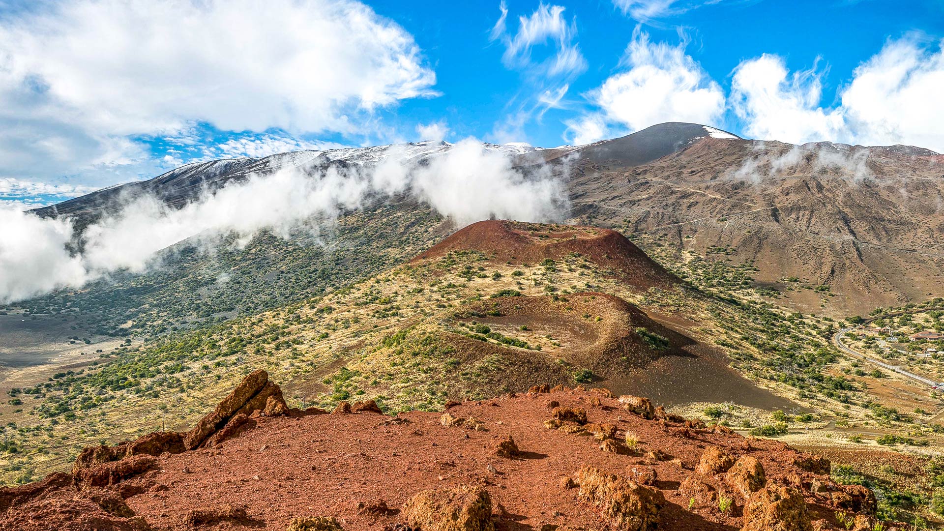 The legendary Mauna Kea peak is big island Hawaii’s highest point at 13,802’